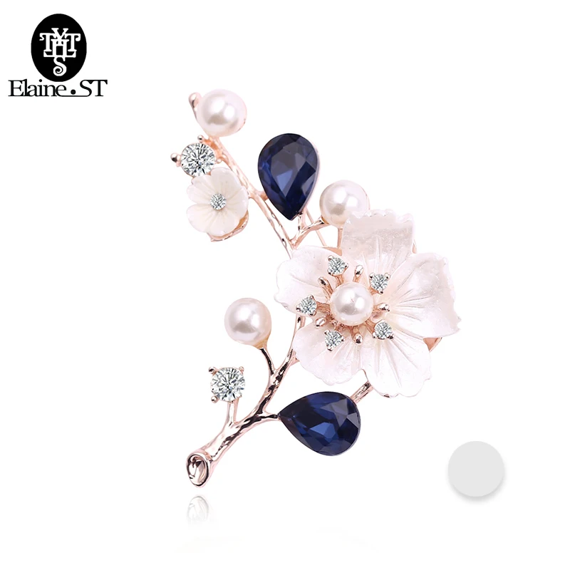 Сливы с цветочной брошью ручной работы натуральная основа украшенные