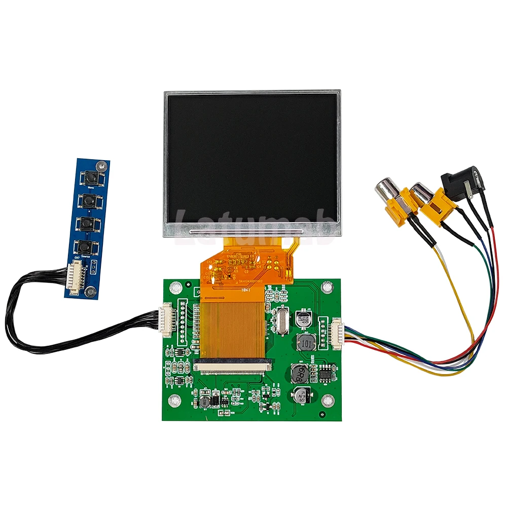 

Latumab ЖК-дисплей с диагональю 3,5 дюйма, LQ035NC111, TFT LCD 320*240, 2AV, плата контроллера ЖК-дисплея для Satlink WS 6906, Satellite