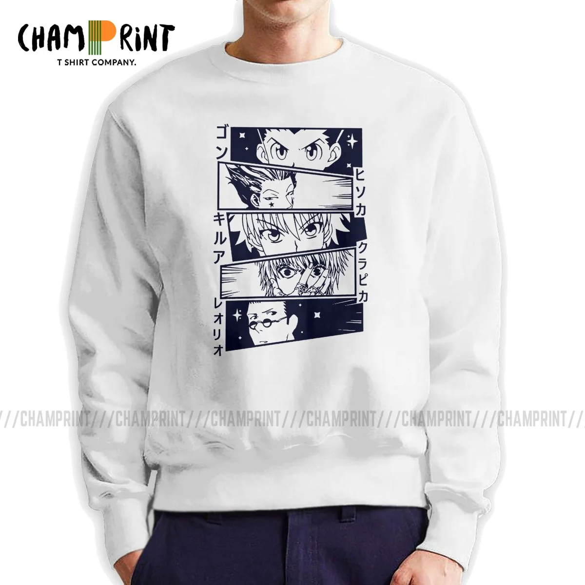 

Hunter X Hunter лучшие персонажи Kurapika Gon Killua Leorio Hisoka толстовки HXH манга пуловер для любовников мужские толстовки