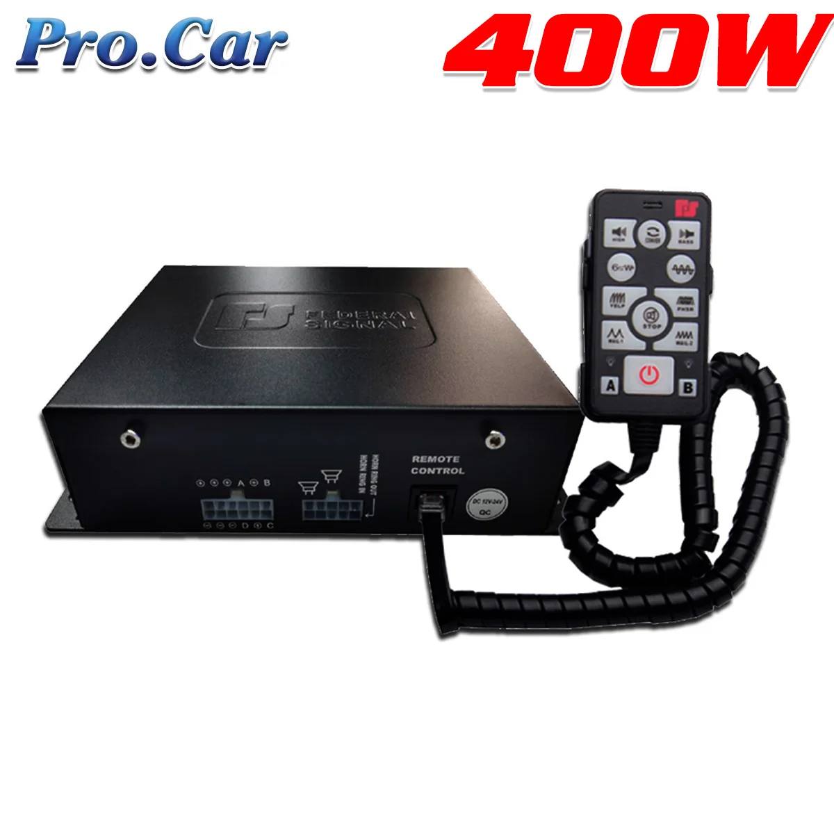 200 Вт/400 Вт автомобильный громкий звуковой динамик 12 В ручной МегаФон электронный