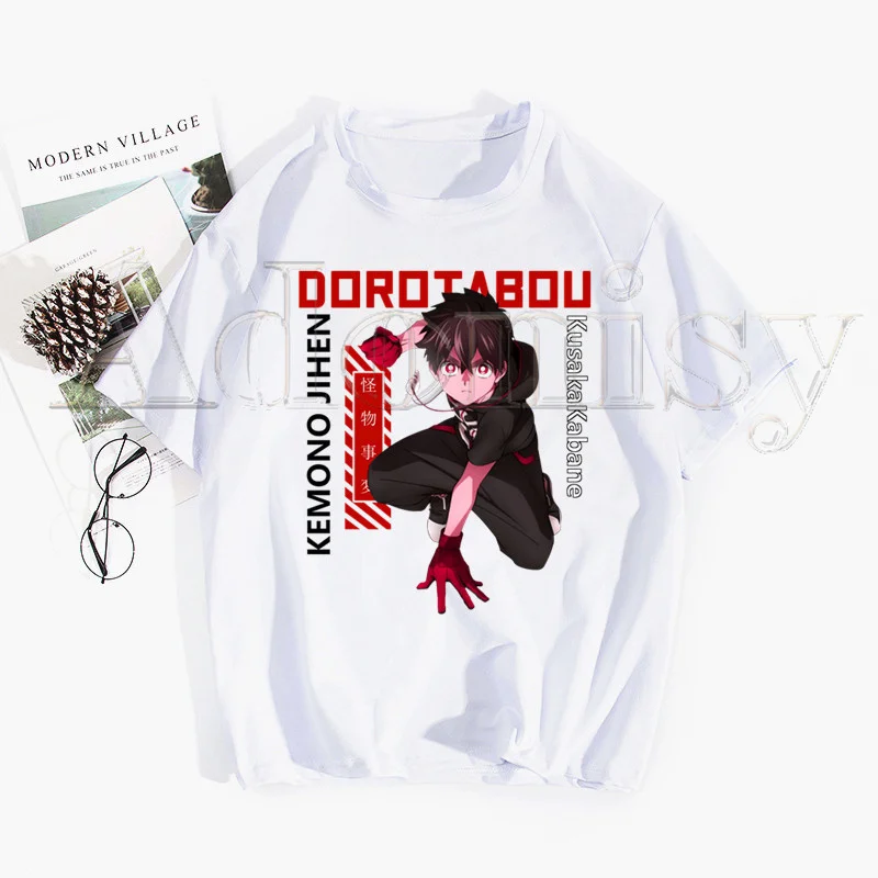 

Kemono Jihen Awesome T Shirts For Guys O-Neck Short Sleeve Regular Mens height Quality Men Hip-Hop Tee Shirt