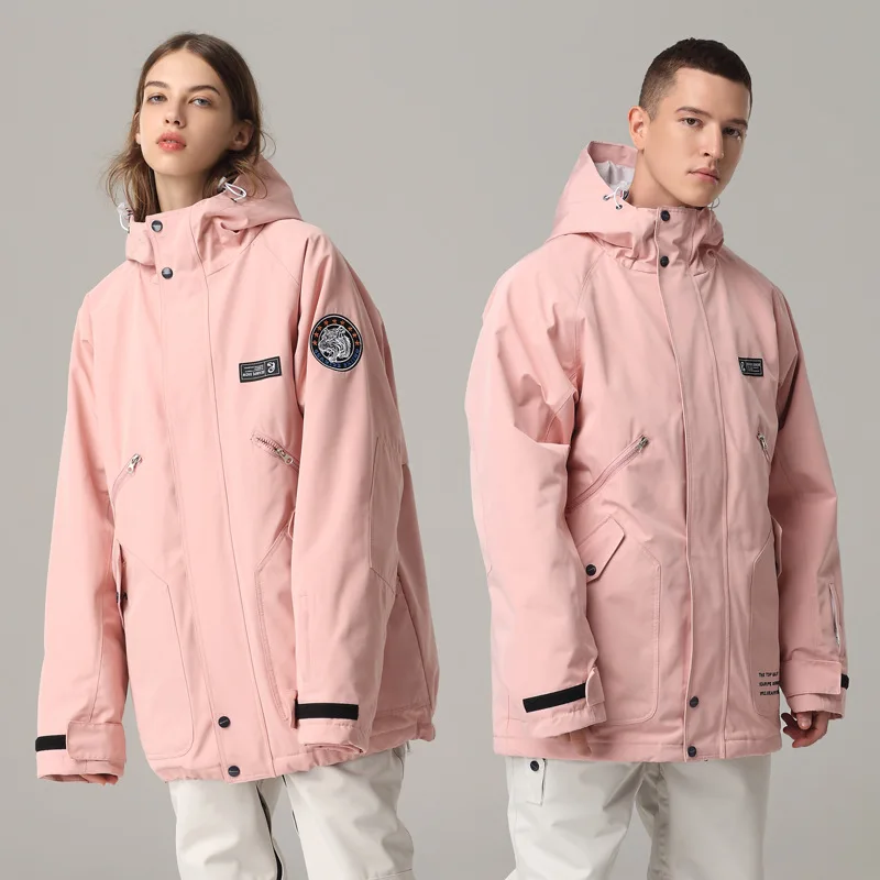 Зимняя женская и Мужская одежда для катания на лыжах сноуборде модные спортивные