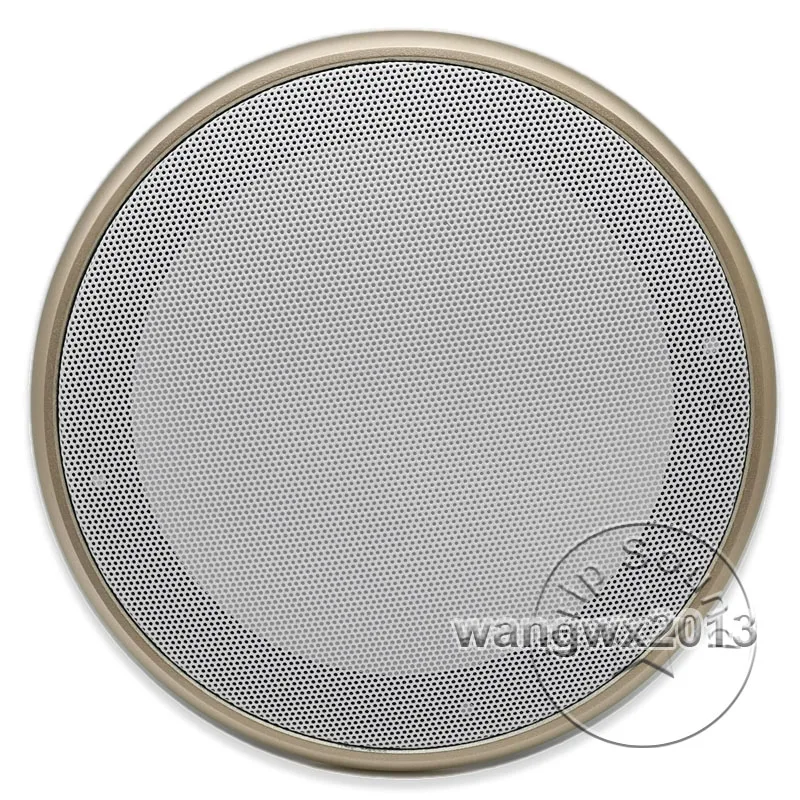Сетчатая Крышка для автомобильного динамика декоративная круглая металлическая