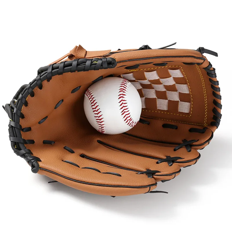 

Cardio Training Baseball Glove Protector Genuine Leather Gifts Original Guanted Softball Practice Beisbol Baseball Gloves LG50ST