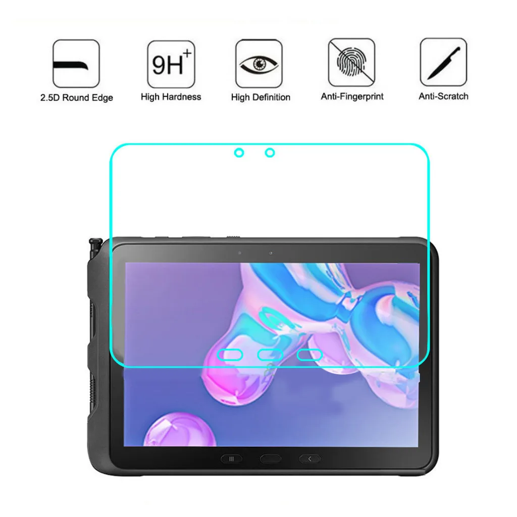 1/2 шт. 9H закаленное стекло для защиты экрана Samsung Galaxy Tab Active Pro 10 1 T540 T545 защита