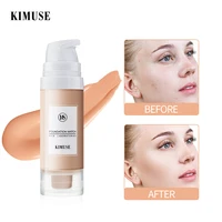 kimuse foundation match liquid foundation concealer cover cream super blendable warm skin tone foundation liquid