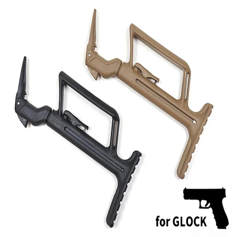 

Carbine Glock Conversion Stability Handle Tactical Support Buttstock to Carbine for Glock G17/G18/G19 Hunting Gun Accessories