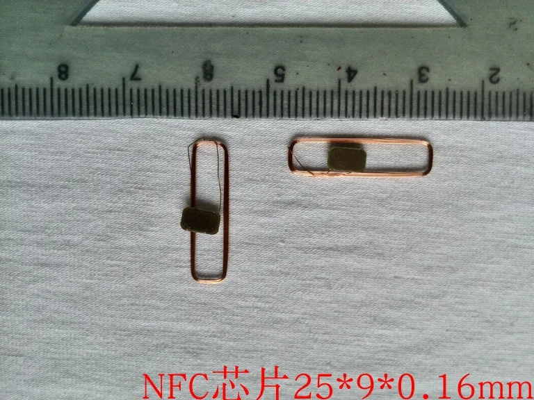 25*9*0 16 мм ISO14443A 13 56 МГц RFID IC NFC Nta213 чип катушка RF пассивный COB и антенна|RFID бирки
