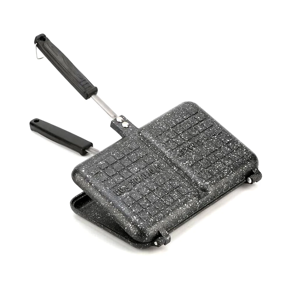 2 слота двухсторонний хлеб тостер для завтрака сэндвич Панини форма выпечки