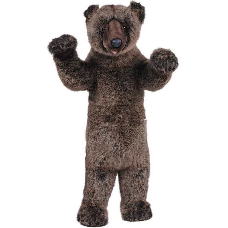 

Grizzly Bears Fursuit Furry Mascot Costume Plush Suit Cosplay Party Fancy Dress Outfits Halloween Adults Outdoor Party Costume