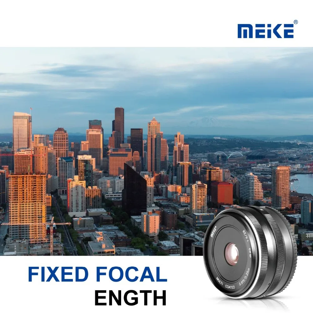 

MEKE Meike MK-28mm F2.8 Large Aperture Manual Focus Lens for Canon-EF-M EOS M1/M2/M3/M5/M10/M100