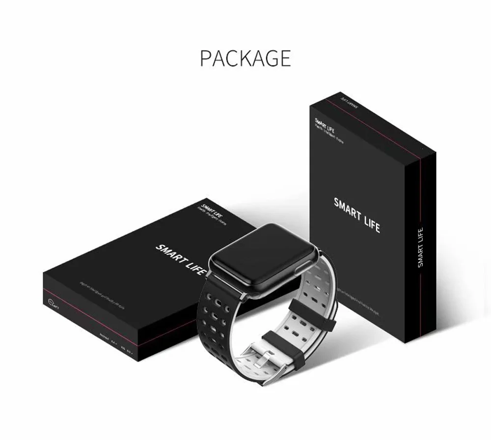 ECG PPG SPO2 Smart Watch with Electrocardiograph ECG Display Heart Rate Blood Pressure Monitor Waterproof Smartwatch Men Women