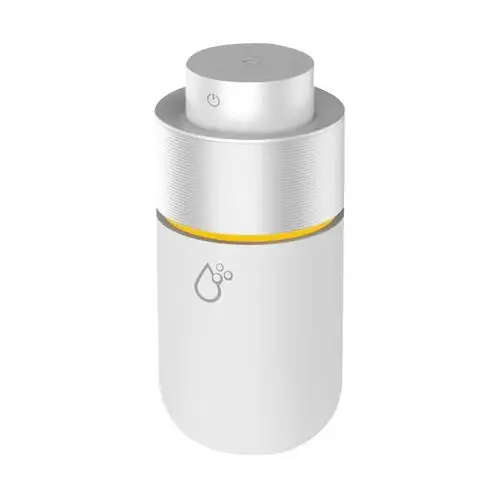 White Автомобильный увлажнитель воздуха, распылитель, 2 в 1, USB, тихий автомобильный диффузор эфирных масел, освежитель воздуха, портативный домашний Ароматерапевтический аппарат - Название цвета: White