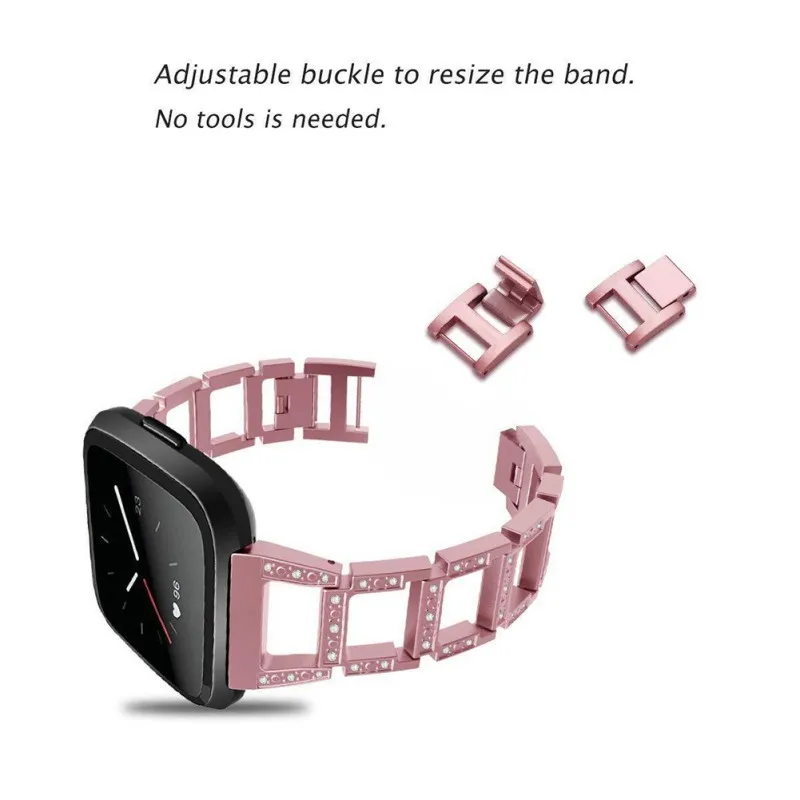 Выдолбленный декоративный браслет из нержавеющей стали с кристаллами