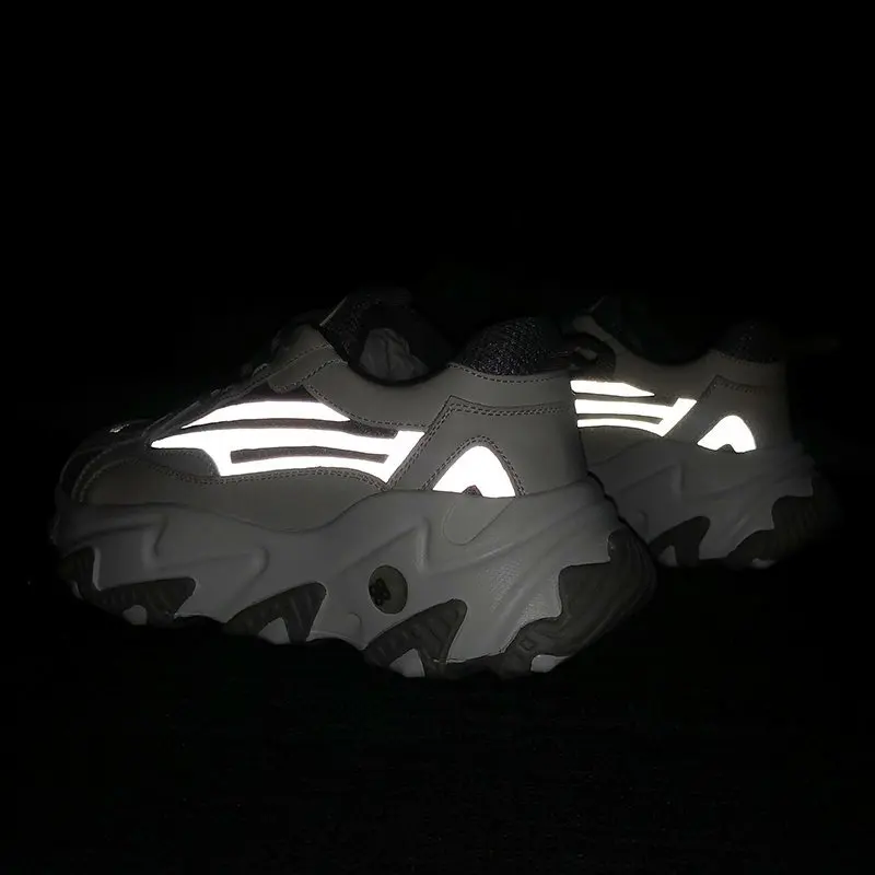 

Women's Chunky Sneakers Fashion 2020 New Women Platform Shoes Lace Up Vulcanize Shoes Womens Female Running Trainers Dad Shoes