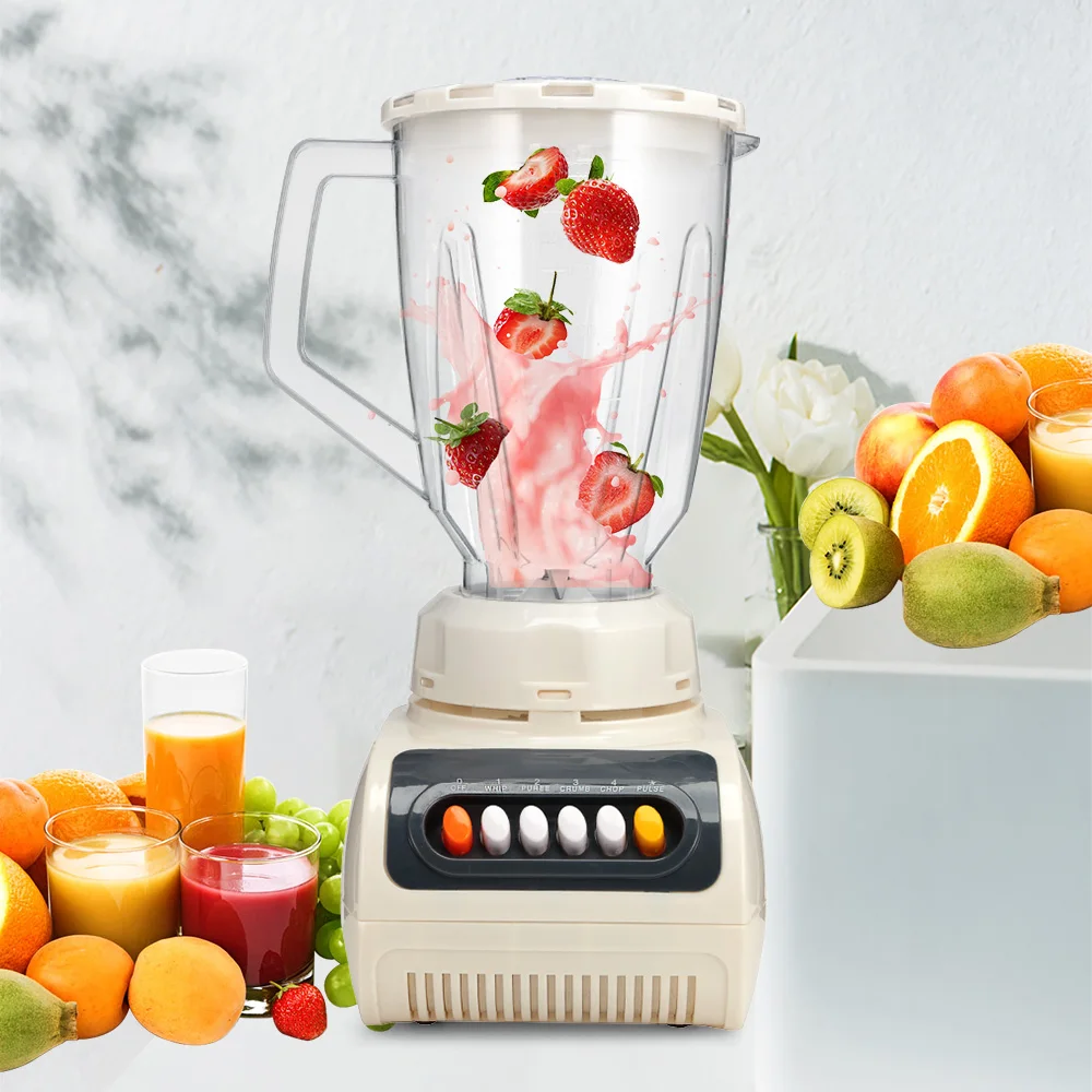 4-Регулировка скорости многофункциональный Электрический блендер Еда дробилка