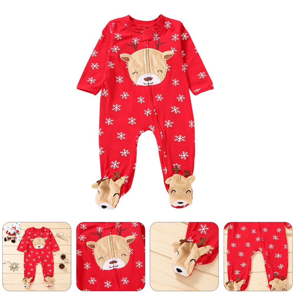 

Christmas Baby Romper Toddler Cotton Jumpsuit Christmas Newborn Baby Jumpsuit