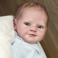 19inch reborn doll kit magdalena fresh color soft touch unfinished doll parts with body and eyes
