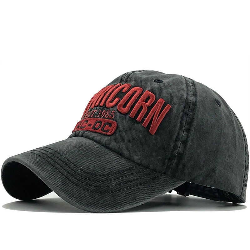 Бейсболка с вышивкой унисекс хлопок регулируемый размер лето мужские головные