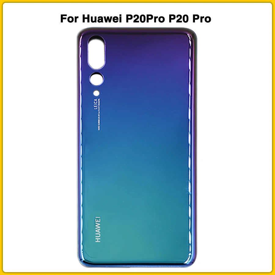 Чехол для задней панели P20 Pro для huawei P20Pro P20 Pro, задняя крышка для батареи, запасная стеклянная крышка для задней панели