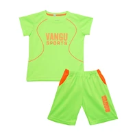 fashion kids boys tracksuit breathable net sports suit sport t shirt and shorts basketball football outfits uniforms sportswear