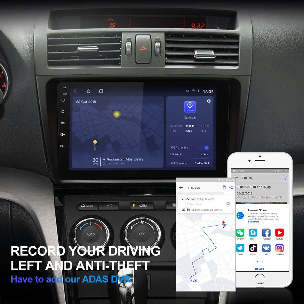 Isudar H53 4G Android 1 Din Авто Радио для Mazda 6 2 3 GH 2007-2012 Автомобильный мультимедийный gps 8 ядерный ram 4 Гб rom 64 Гб Камера DVR DSP