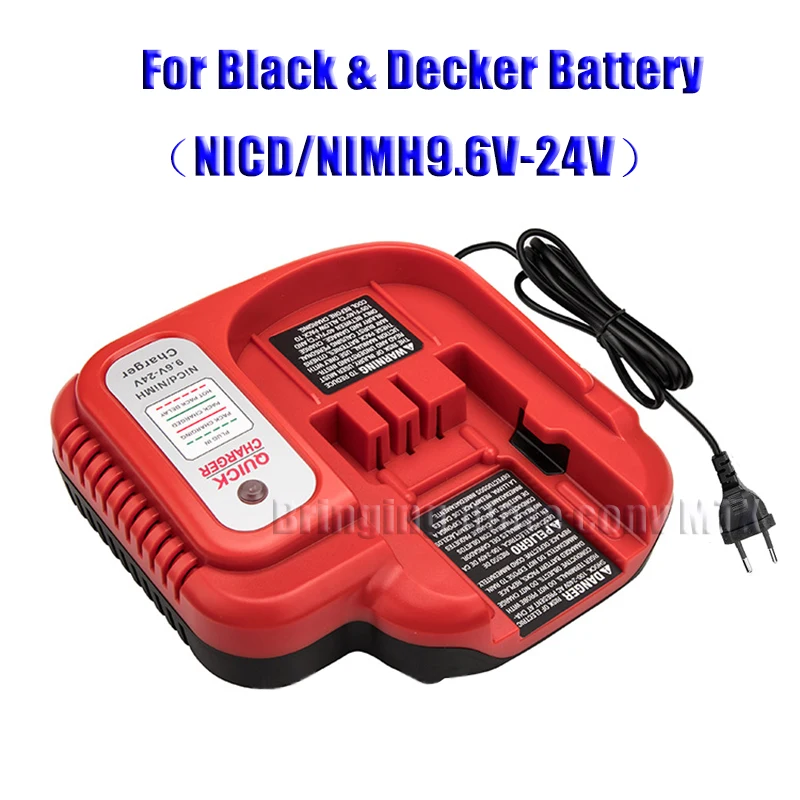 ni cdni mh battery charger 9 6v 12v 18v suitable for blackdecker 1 5a newest freeshipping free global shipping