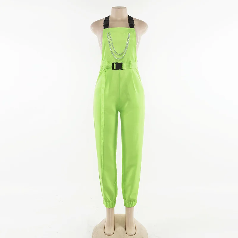 

New Jazz Dance Costumes Sexy Outfits For Woman Fluorescent Green Rompers Hip Hop Dj Costume Stage Pole Dance Clothing DQS3452