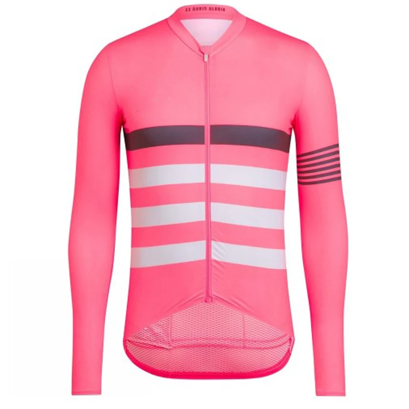 Профессиональная команда 2020 новинка мужские Вело Джерси с длинным рукавом RCC