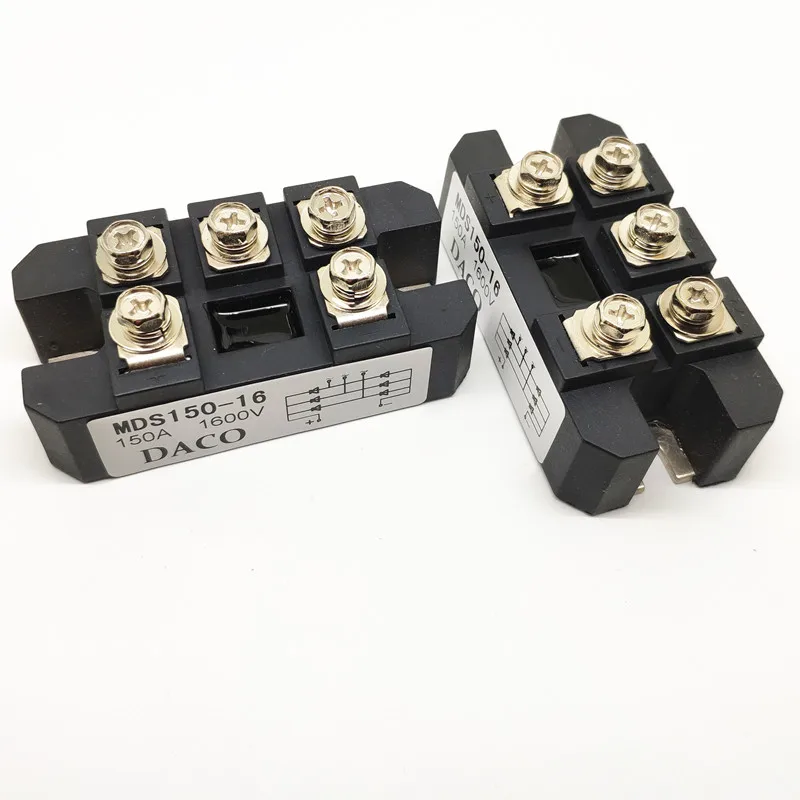 Трехфазный диодный мостовой выпрямитель MDS150A 1600 А в MDS150-16 |
