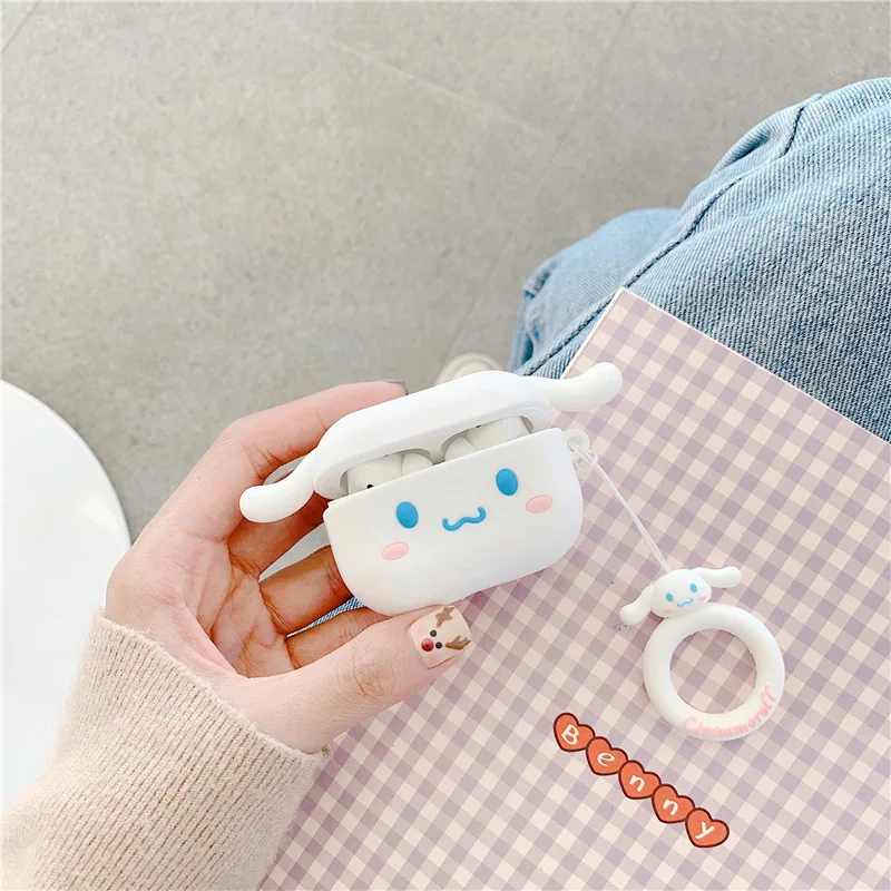 

For Airpods 1/2 Case,3D Cartoon Cute Little White Dog Case Earphone Headphone Cover Case For Apple Airpods Pro Case For Kids