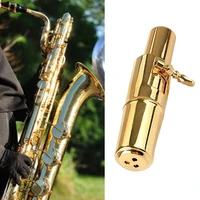 portable nozzle accessories instrument for alto saxophone gold professional durable lacquer replacement metal mini mouthpiece