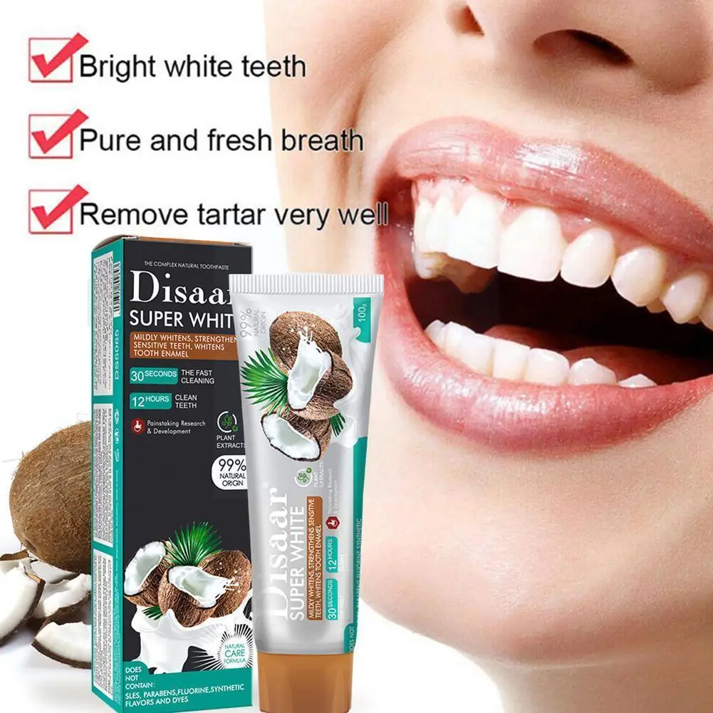 

100g Bamboo Charcoal Toothpaste Tooth And Tobacco Stains Care Tools Hygiene Whitening Toothpaste Remove Anti-decay Tee L7X7