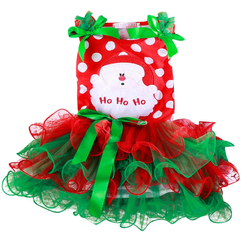 Одежда для маленьких девочек рождественское платье детей зимняя одежда в