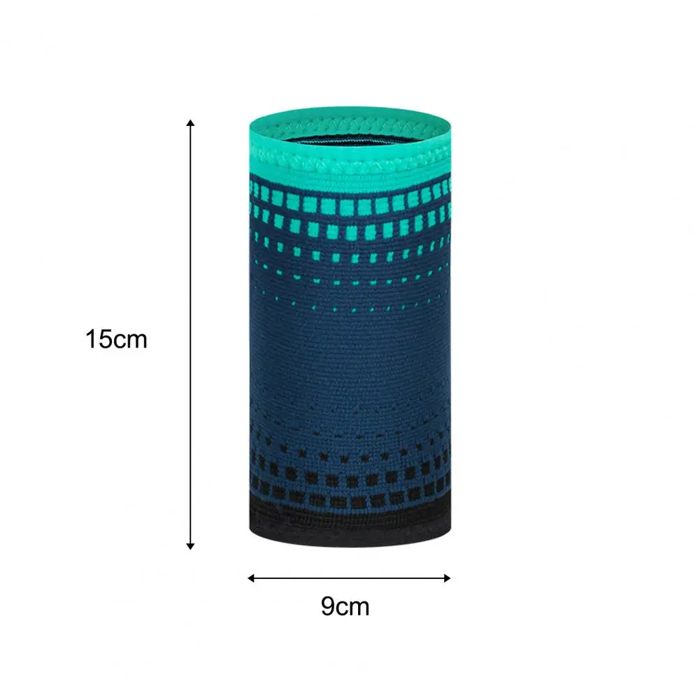 

Sports Wristbands for Gym Colorful Sweatbands for Kids Adults Men Women Compression Protective Nylon Knit Assistance Sweat Bands