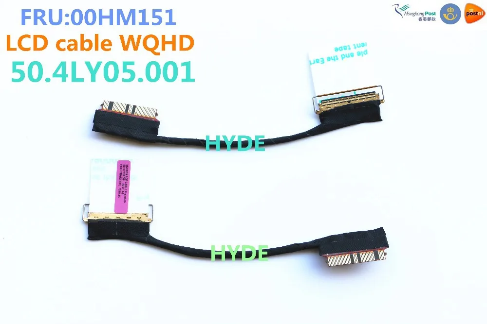Lenovo ThinkPad X1 Carbon2 WQHD LCD LVDS Cable - NEW MQ NOTE 50.4LY05.001 FRU:00HM151 EDP LCD Cable image 2