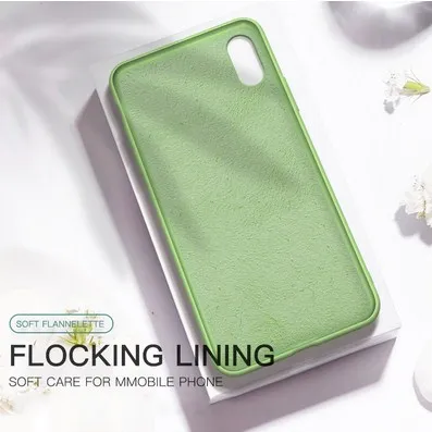 Жидкий силиконовый TPU чехол для iPhone 11 Pro Max мягкий X XR XS Fundas ультра тонкий телефона |