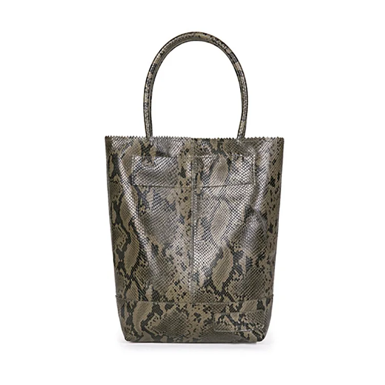 

Simulation Animal Snakeskin Pattern Large-capacity Mother-and-child Bag Printing Ladies One-shoulder Handbag