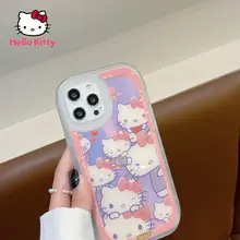 Hello Kitty case for iPhone 13/13Pro/13Promax/13min/X/XR/XS/XSMAX/11/12Pro/12mini Phone Blu-ray Soft Case Case Cover