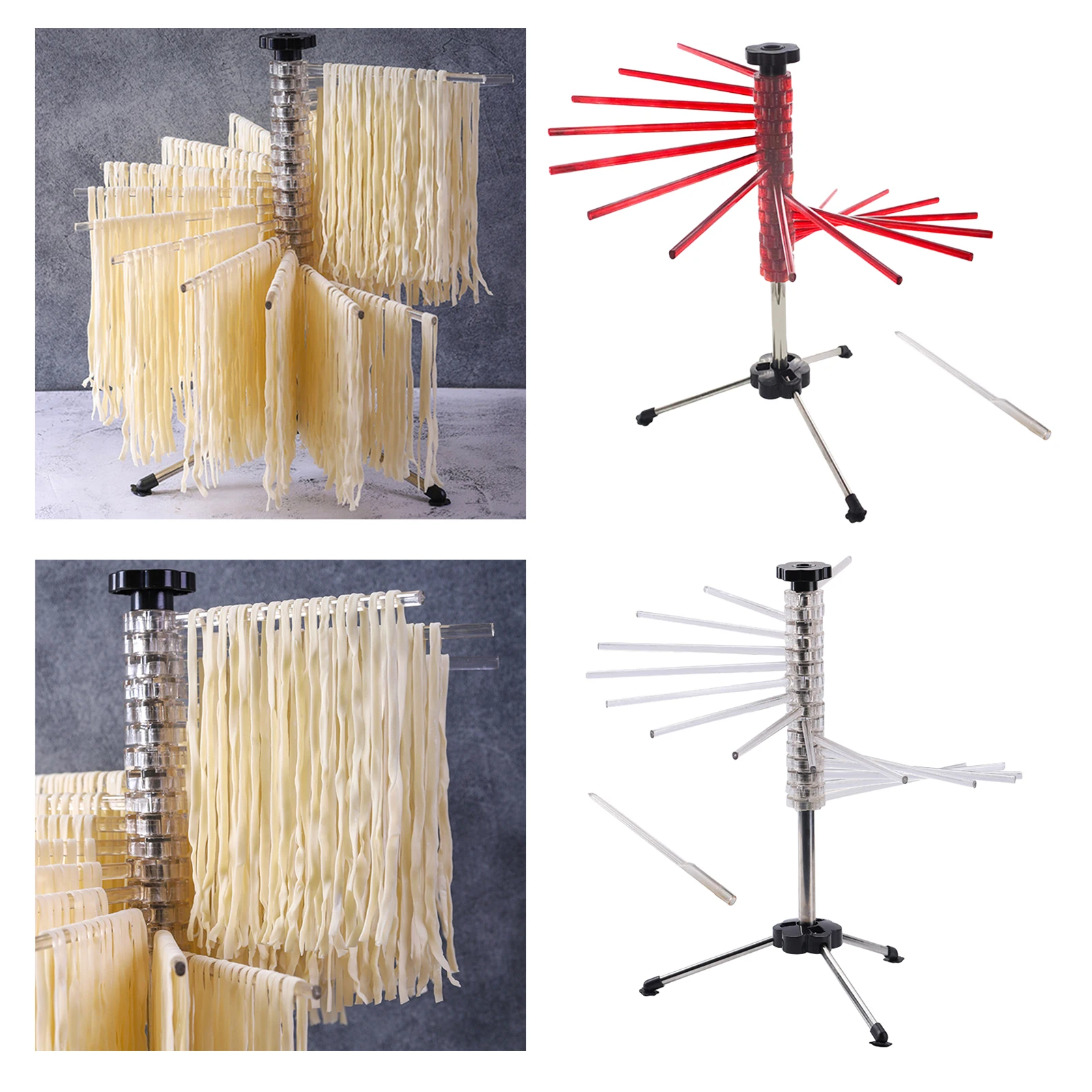 

Noodles Drying Holder Pasta Drying Rack Spaghetti Dryer Stand Hanging Rack for Cooking Tools Kitchen Accessories