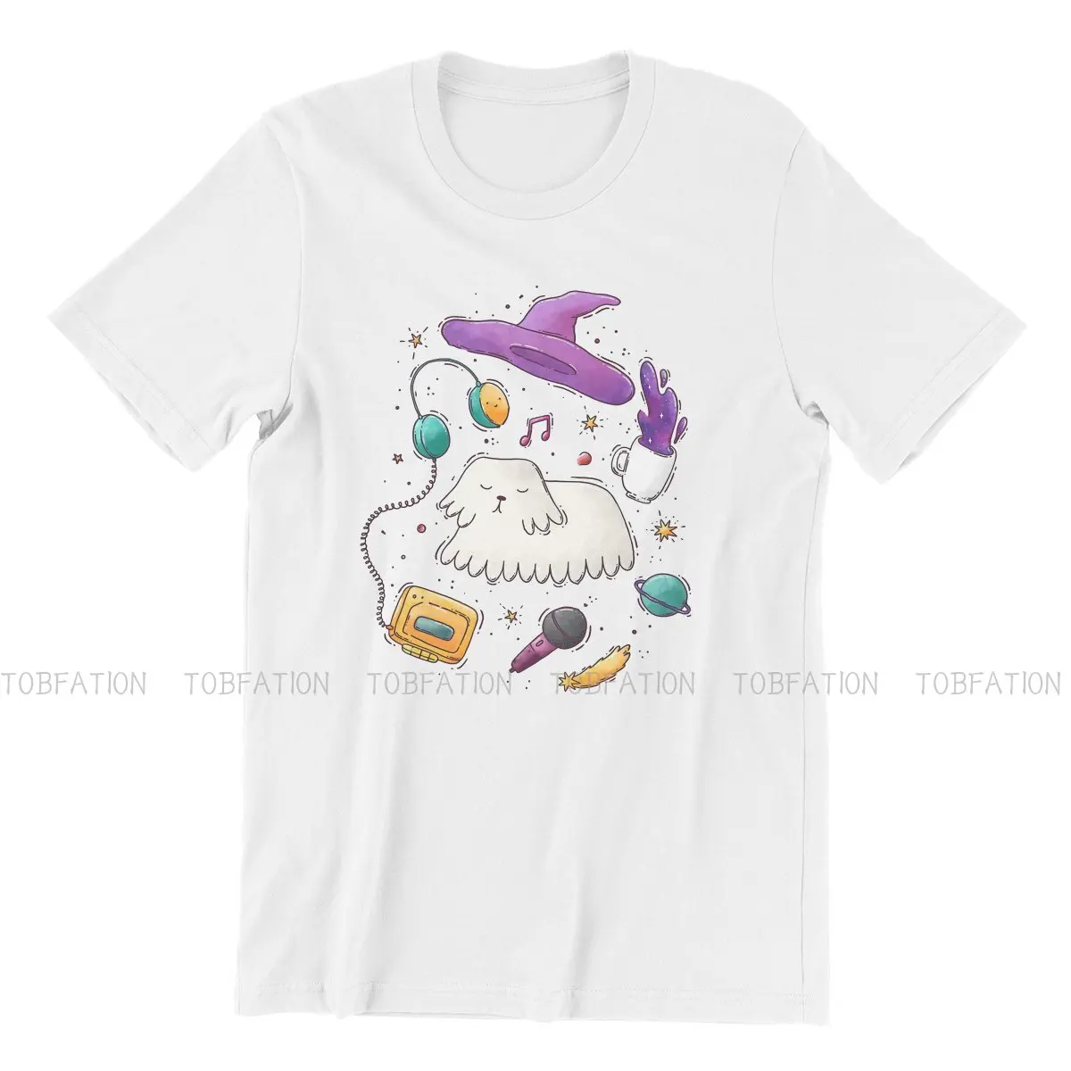 Футболка мужская хлопковая с коротким рукавом винтажная Готическая рубашка