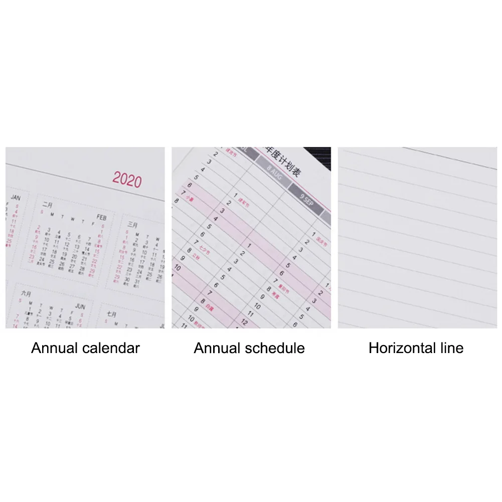 Блокнот дневник 2020 планировщик Φ A5 книга для встреч школьные принадлежности