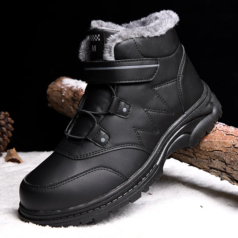 Женские зимние сапоги с высоким берцем высококачественные уличные Нескользящие