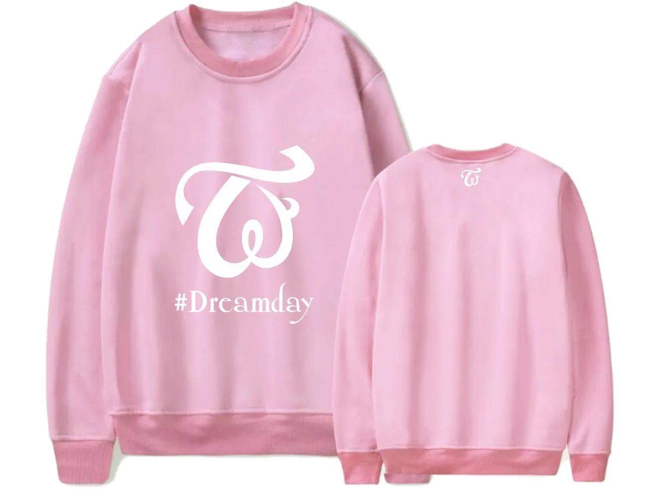 kpop Dreamday men women Spring autumn winter hooded sweatshirt k-pop TWICE pink tops hoodie korean harajuku streetwear clothes | Женская