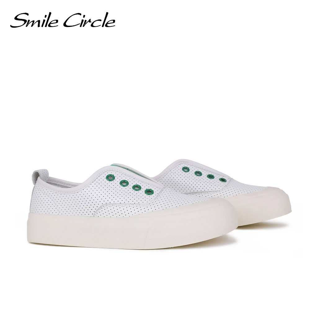 

Smile Circle Women Sneakers Summer Fashion Flat Platform Shoes Comfortable Breathable Round toe Casual Ladies Lazy Shoes