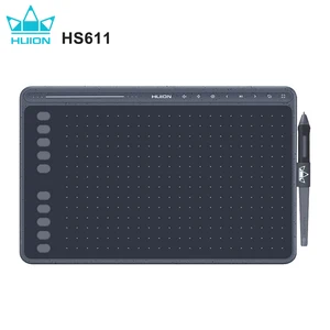 Графический Цифровой Планшет HUION HS611, 266PPS, графический планшет, мультимедийные клавиши, три цвета для ПК, Android