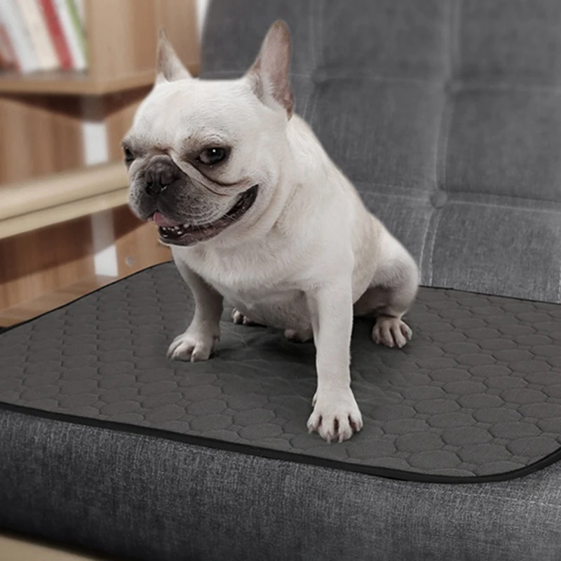 Dog Reusable Diapers Blanket Urine Absorbent Mat Waterproof Washable Water Diaper Sleeping Bed Small Puppy Training Pad 67x5 | Дом и сад