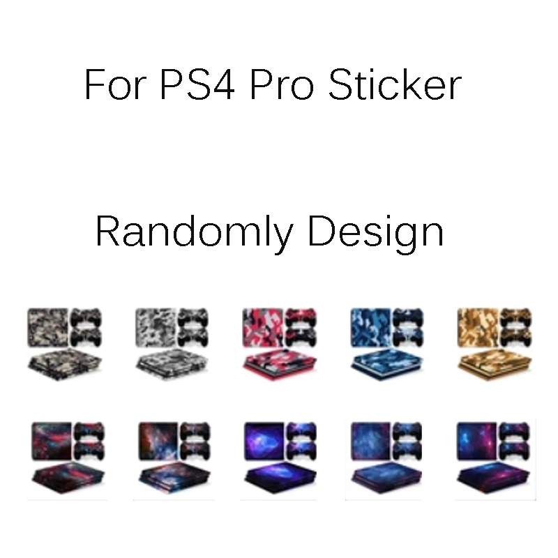 Стильная Виниловая наклейка для консоли PS4 Pro + на 2 контроллера игровых