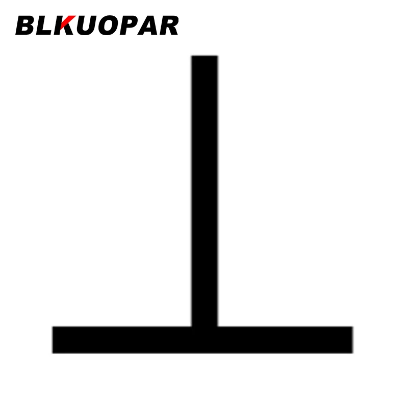 

BLKUOPAR для перпендикулярных символов, автомобильные наклейки, багажник, солнцезащитные модные наклейки, доска для серфинга, мотоцикл, индиви...