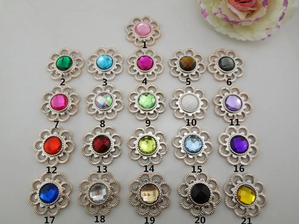 20 шт. цветы с плоской задней стороной | Дом и сад